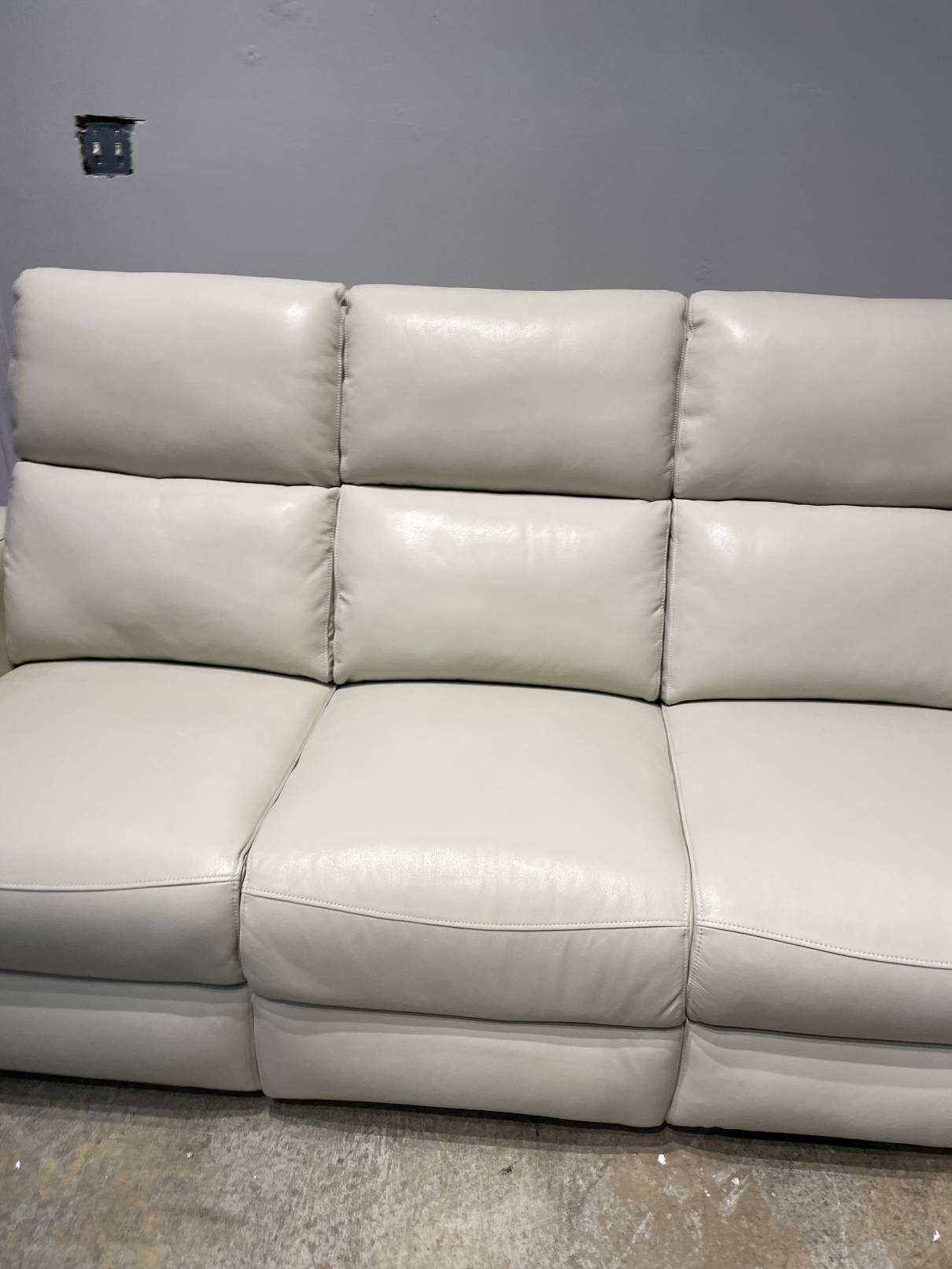 Kramer Leather Power Reclining Sofa