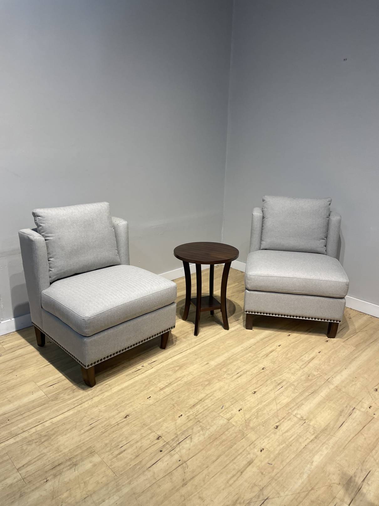 3 piece top accent chair set