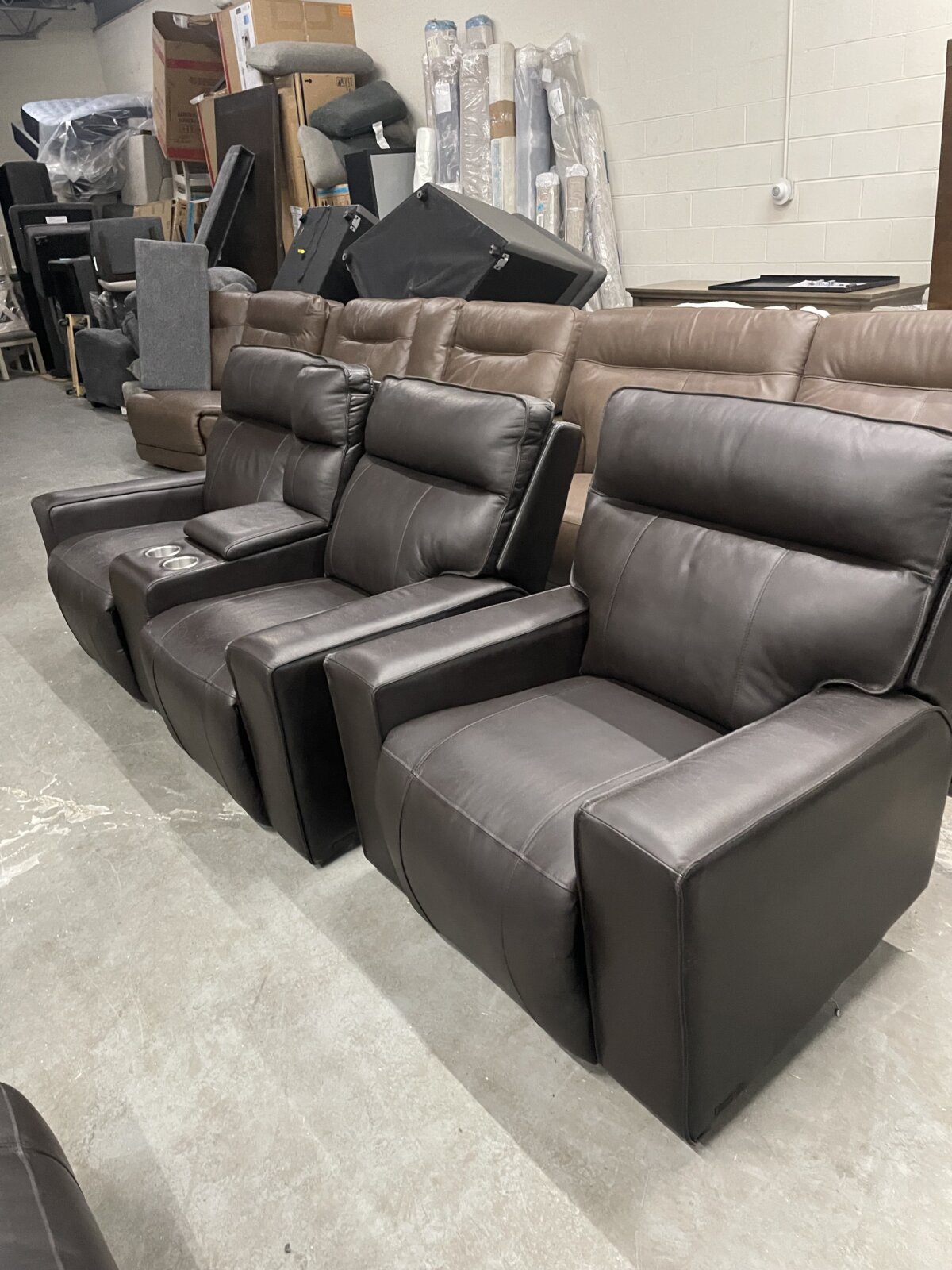 Kellan 3-Piece Leather Power Reclining Set - Photo 2