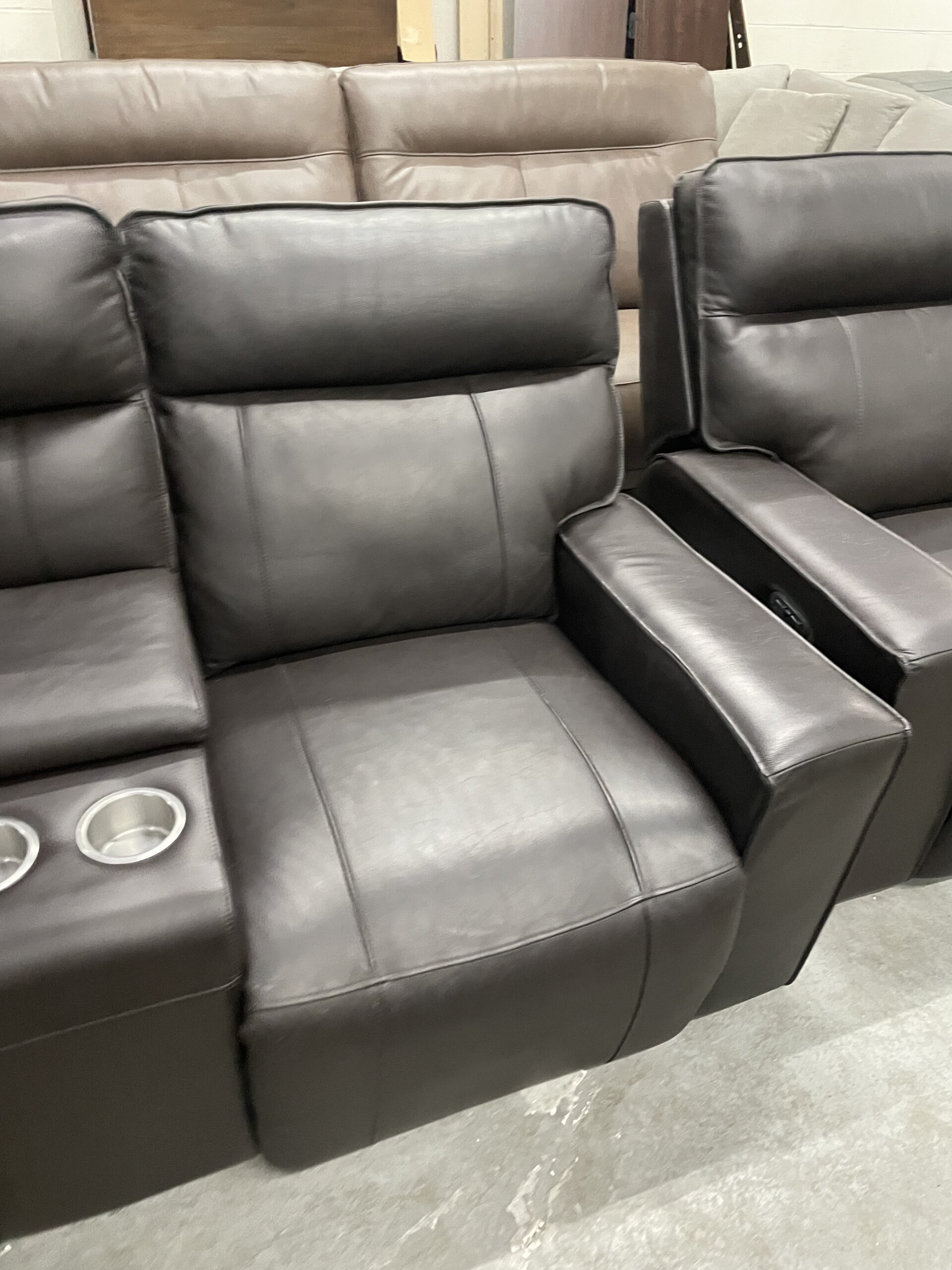 Kellan 3-Piece Leather Power Reclining Set - Photo 5