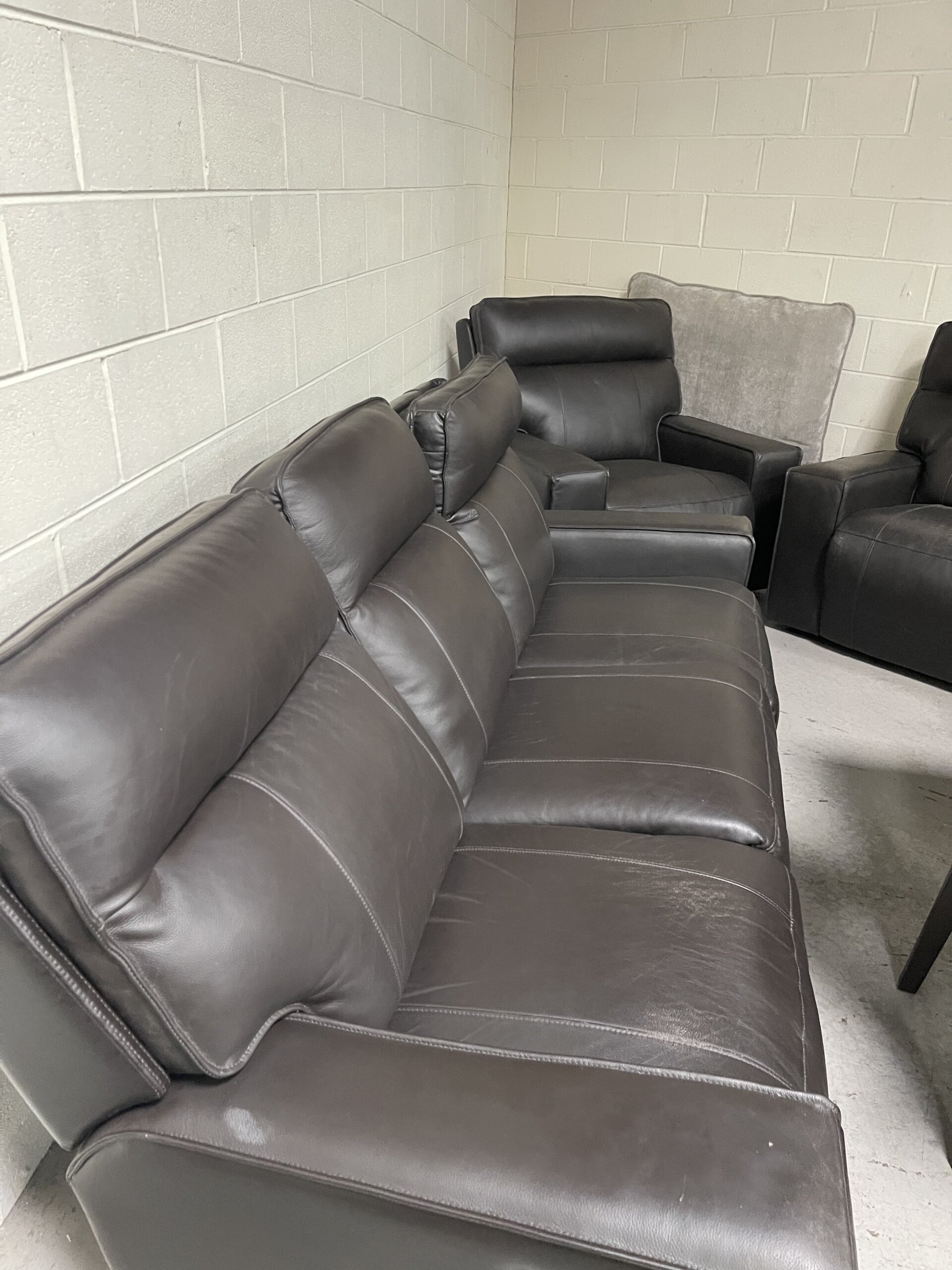 Kellan 3-Piece Leather Power Reclining Set - Photo 10