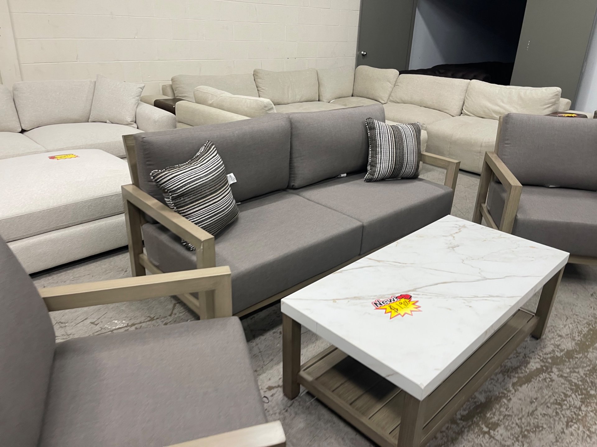 Agio Hollin 4-piece Outdoor Patio Deep Seating Set - Photo 3