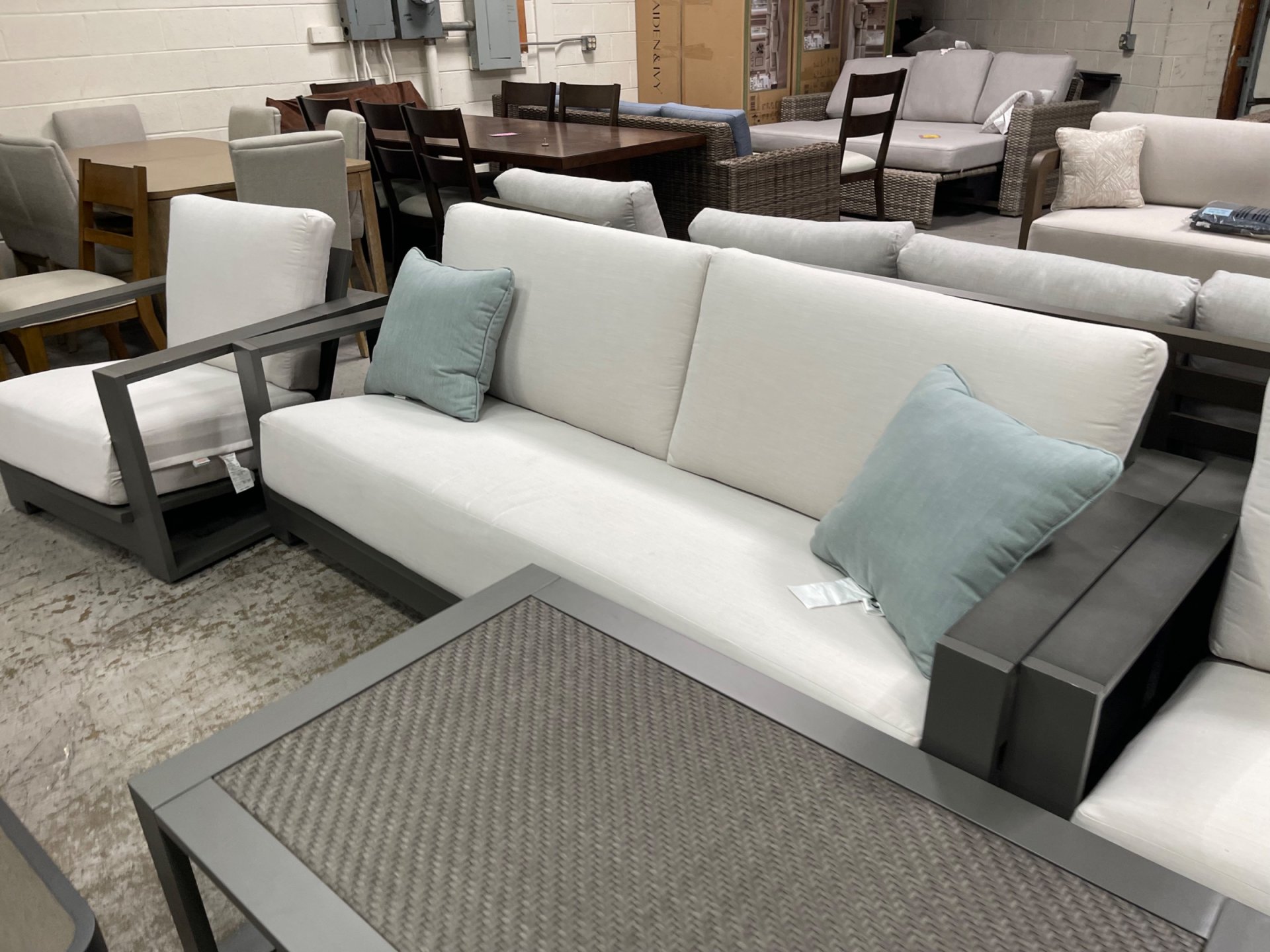 Veranda Classics Milan 4-piece Deep Outdoor Patio Seating Set - Photo 3
