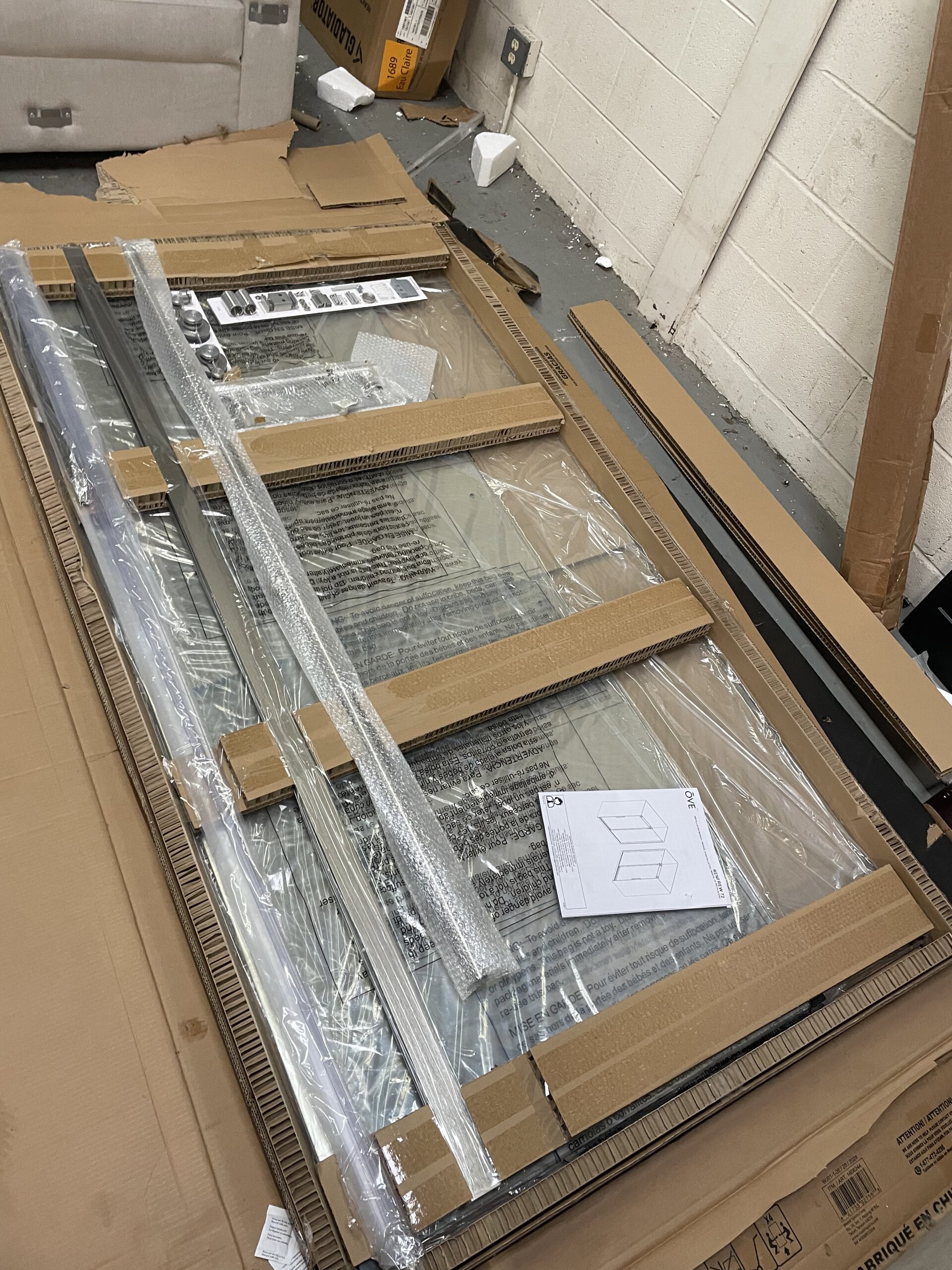 Renfrew 72" Frameless Soft-close Sliding Shower Door - Photo 2