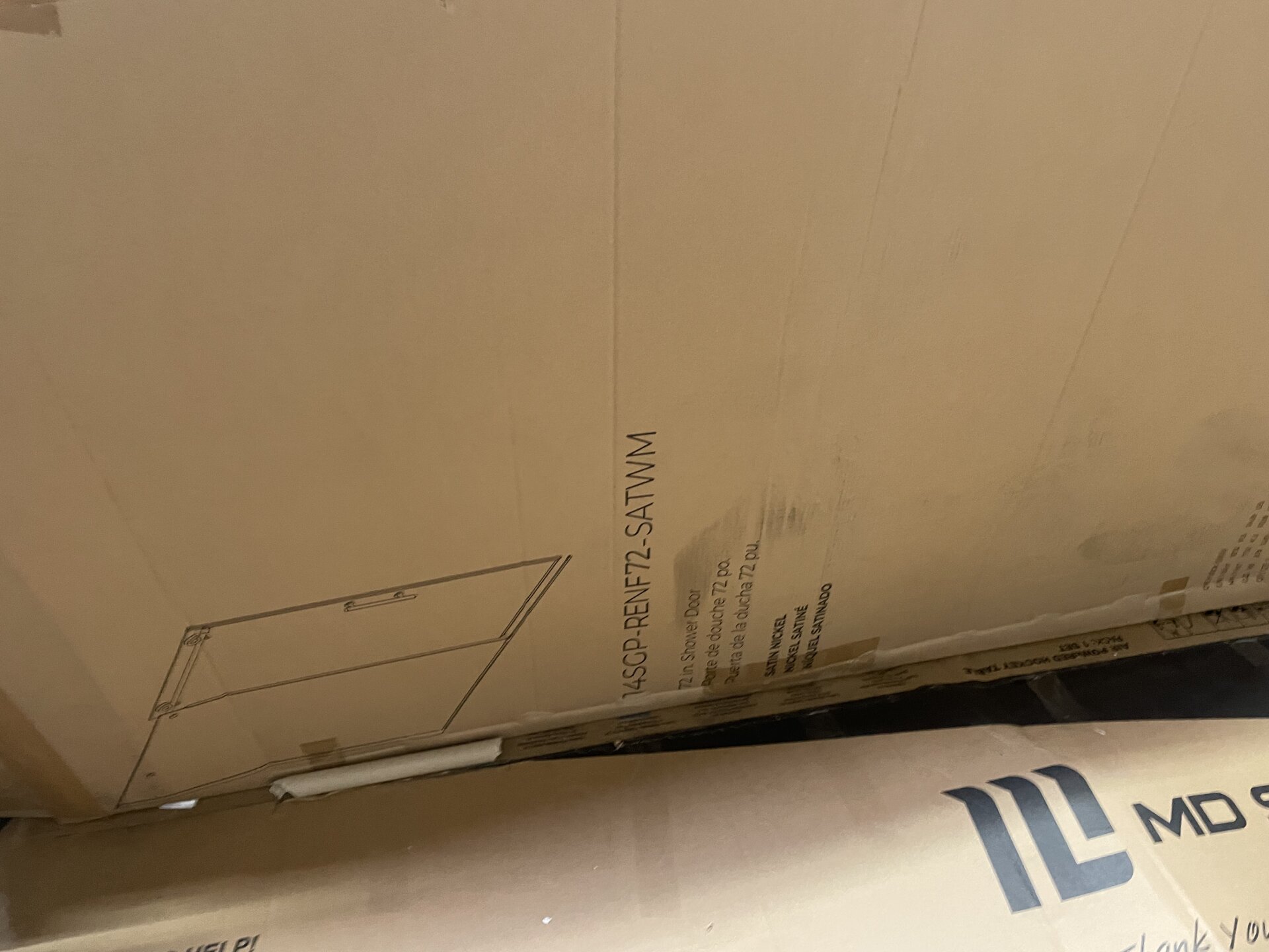 Renfrew 72" Frameless Soft-close Sliding Shower Door - Photo 4