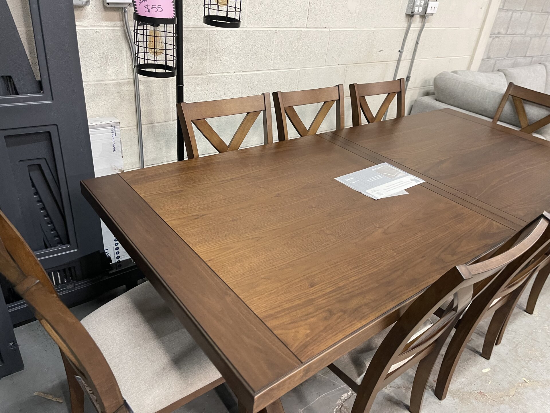 Lathan Dining Table and 8 Chairs (9-piece Set) - Photo 4