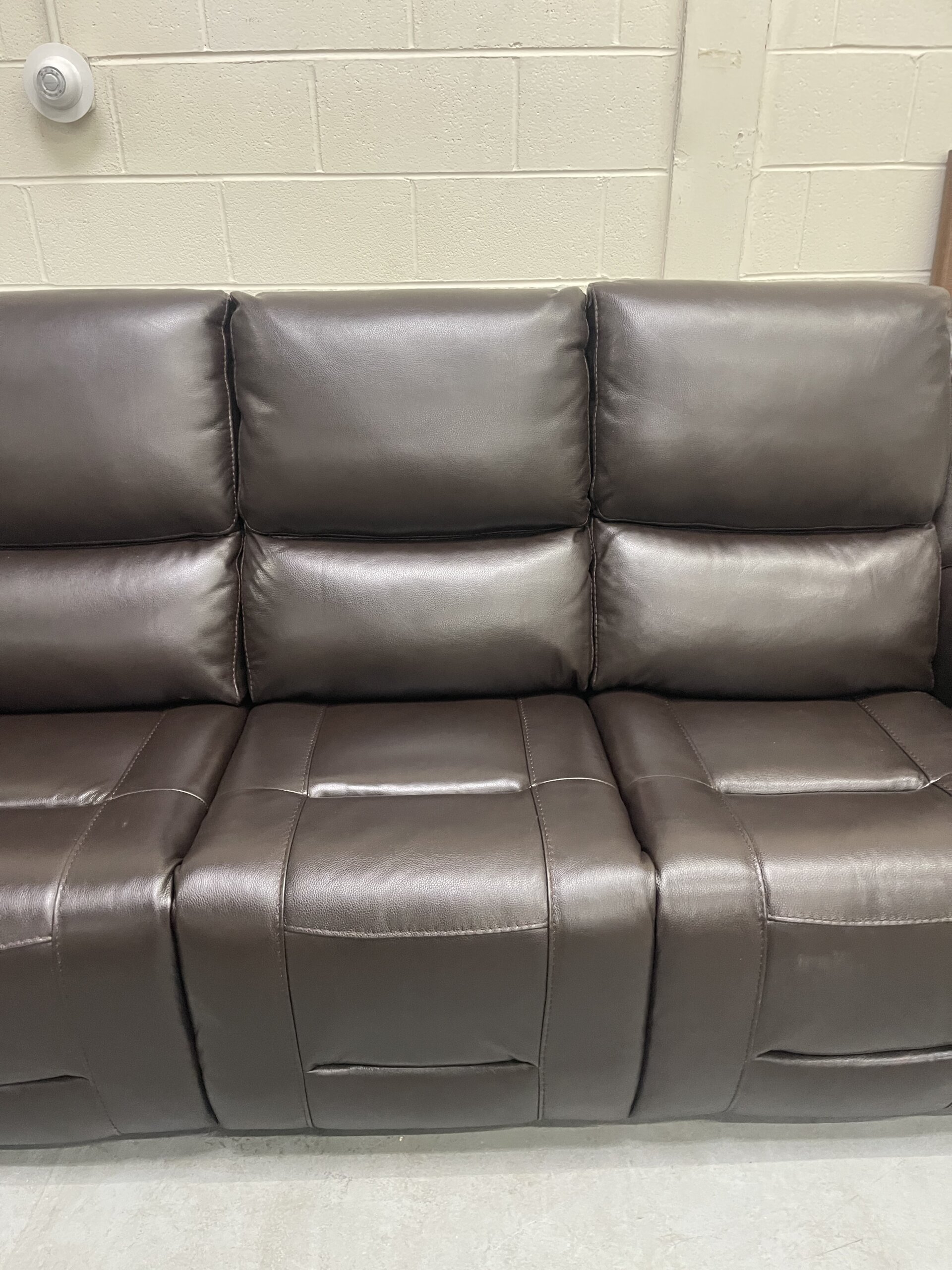 Alba Leather Power Reclining Sofa with Power Headrests - Photo 4