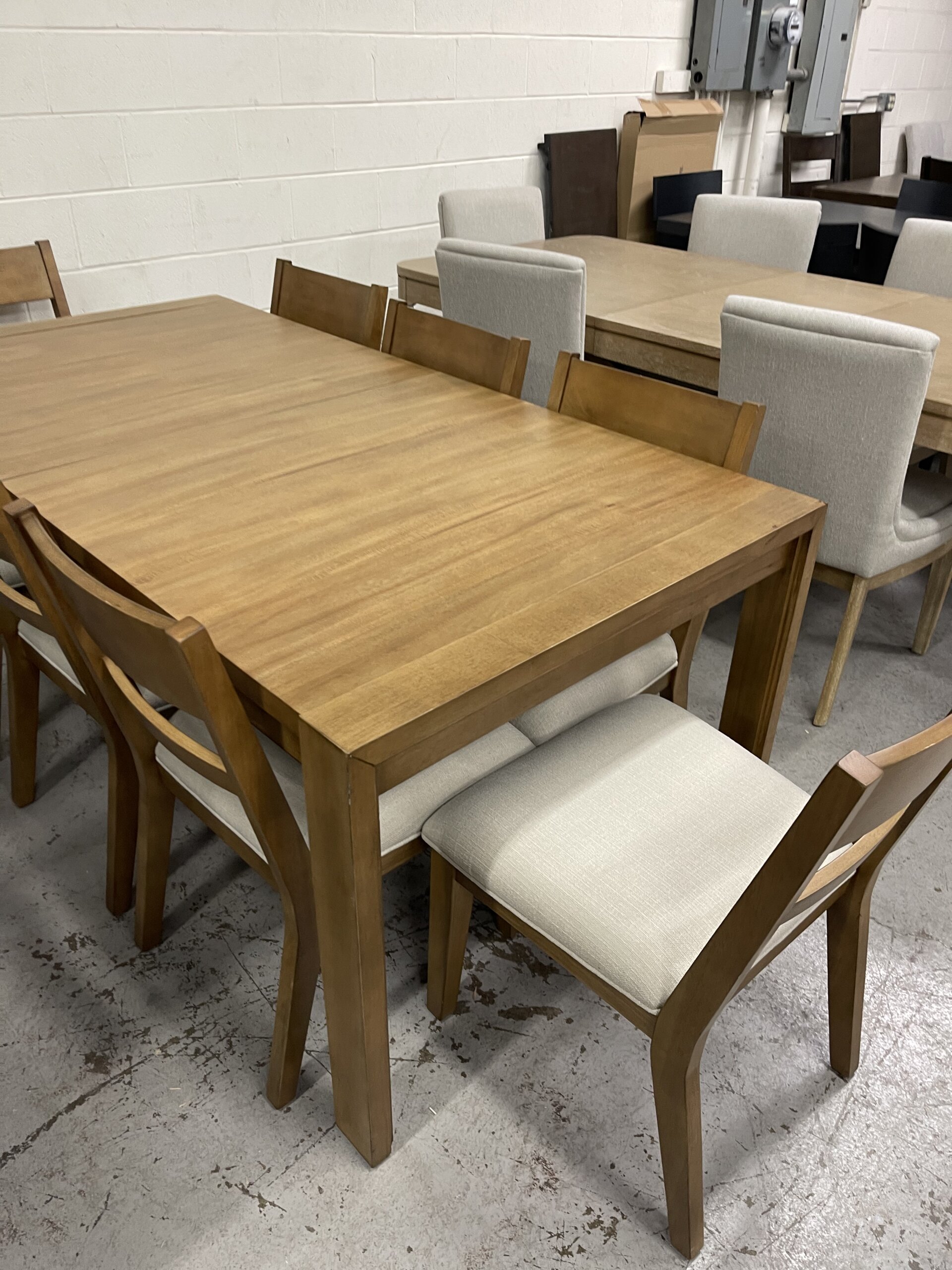Clayton Dining Table and 8 Chairs - Photo 2