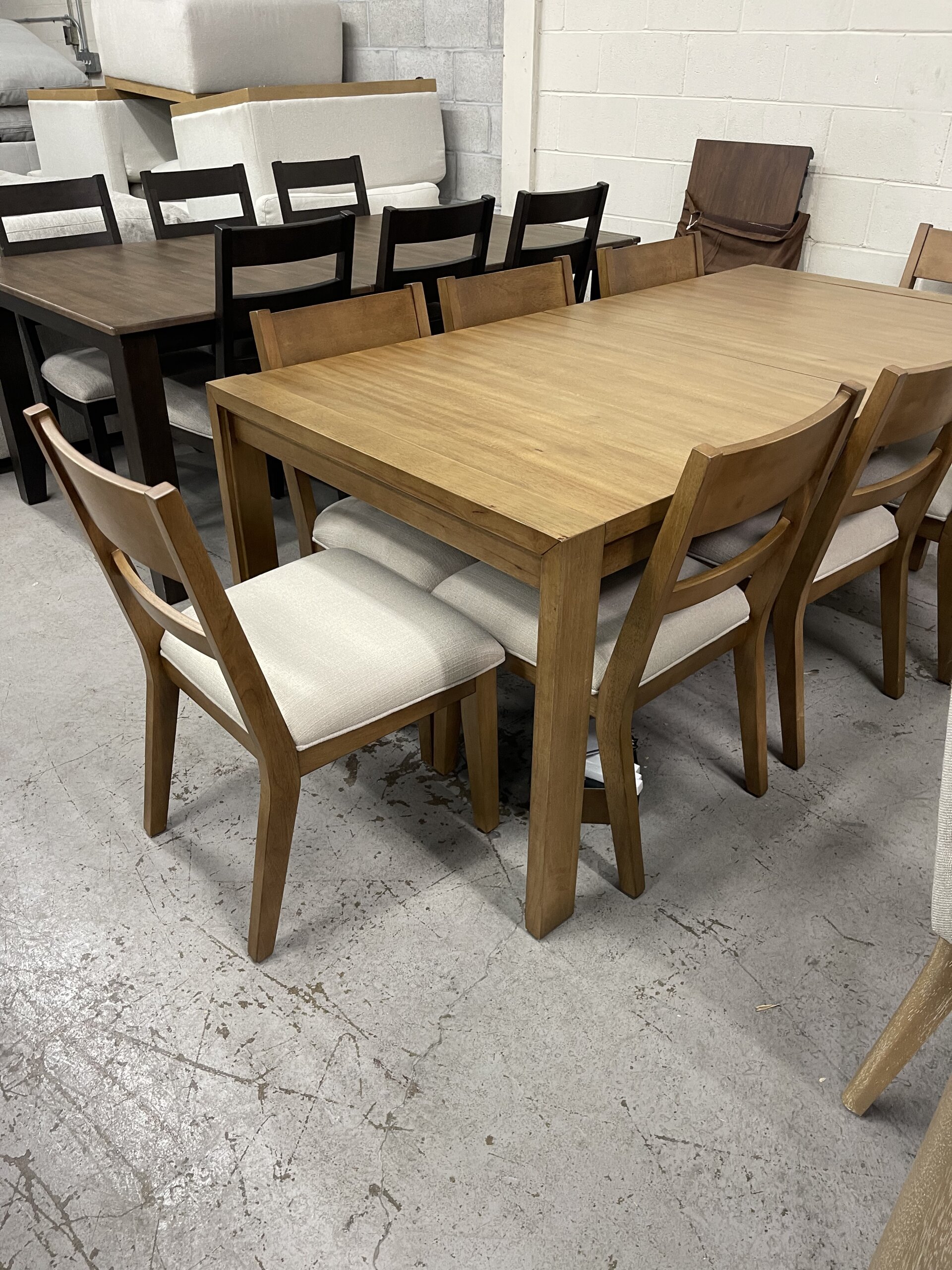 Clayton Dining Table and 8 Chairs - Photo 5