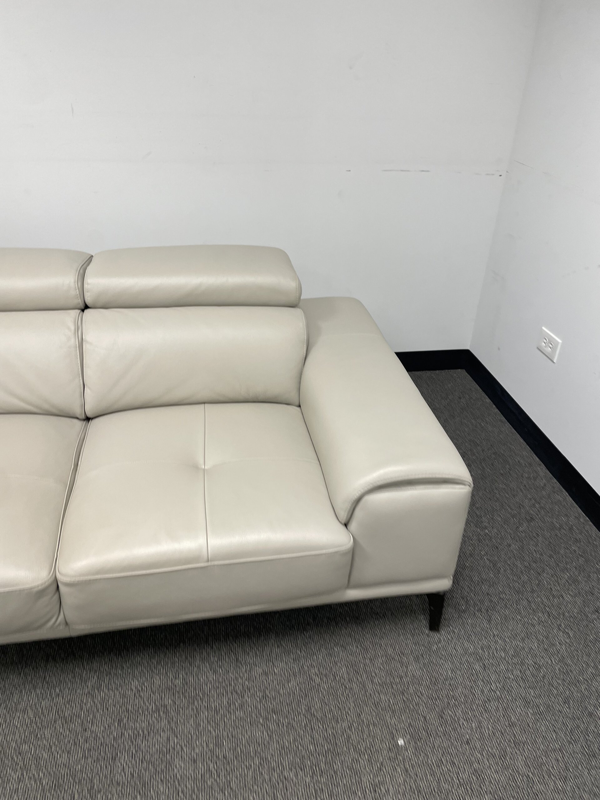 Kimora Top Grain Leather Sofa and Loveseat Set - Photo 4