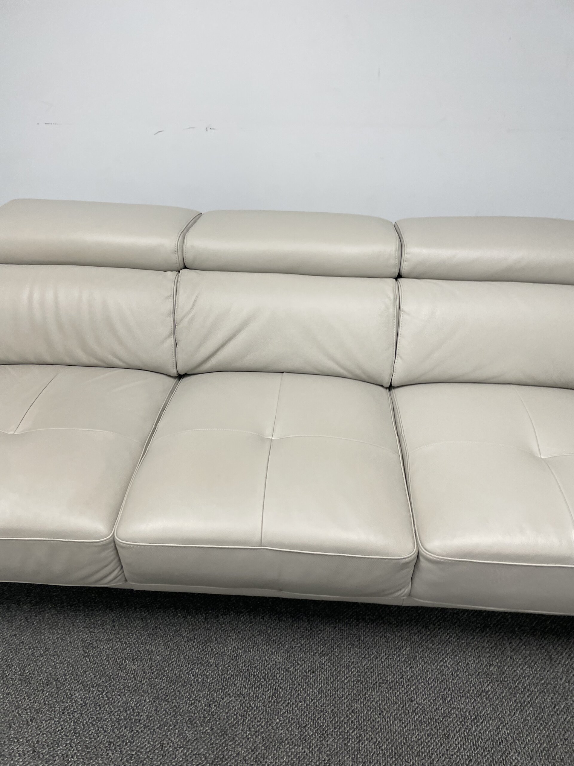 Kimora Top Grain Leather Sofa and Loveseat Set - Photo 5