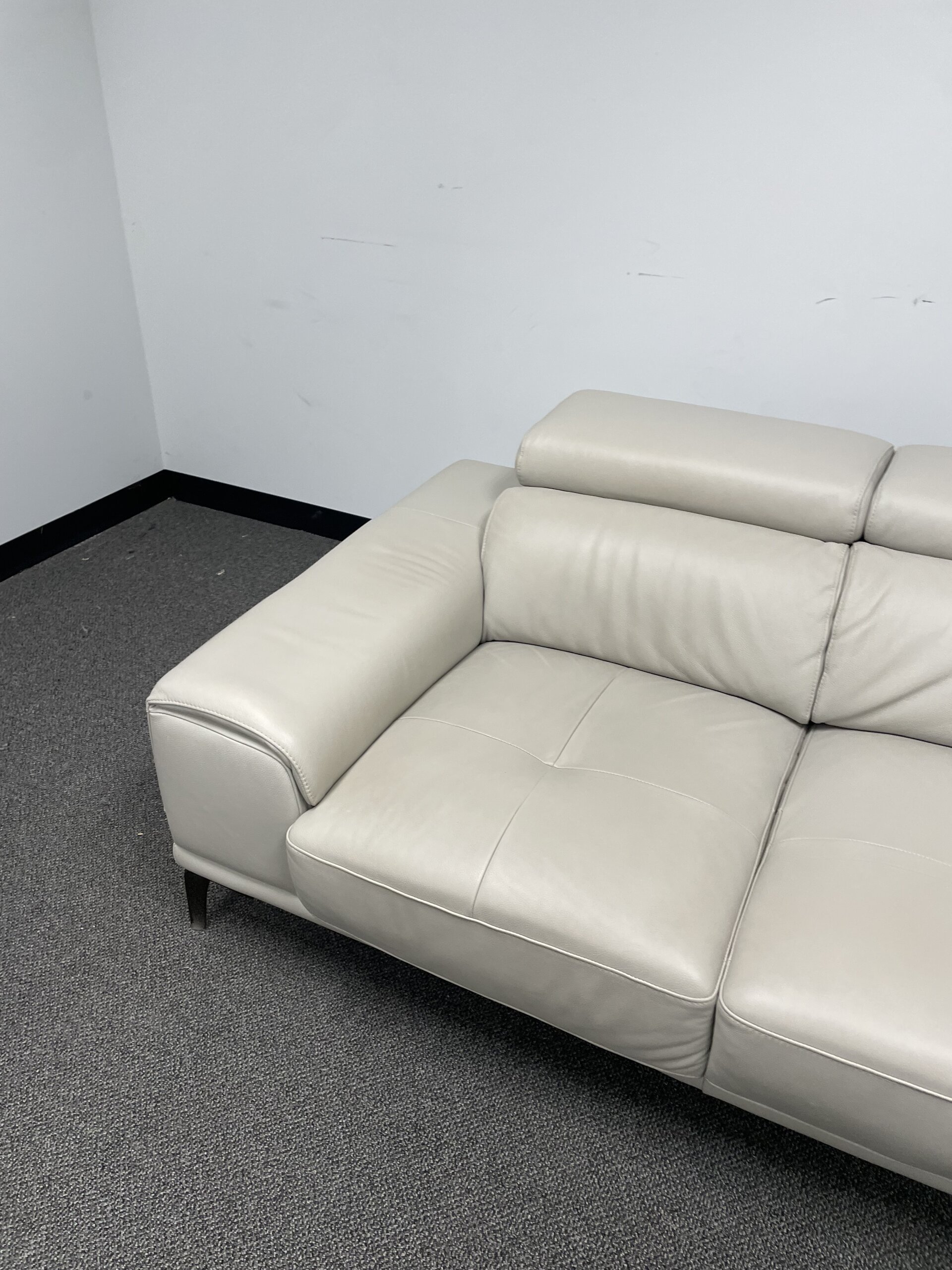 Kimora Top Grain Leather Sofa and Loveseat Set - Photo 6