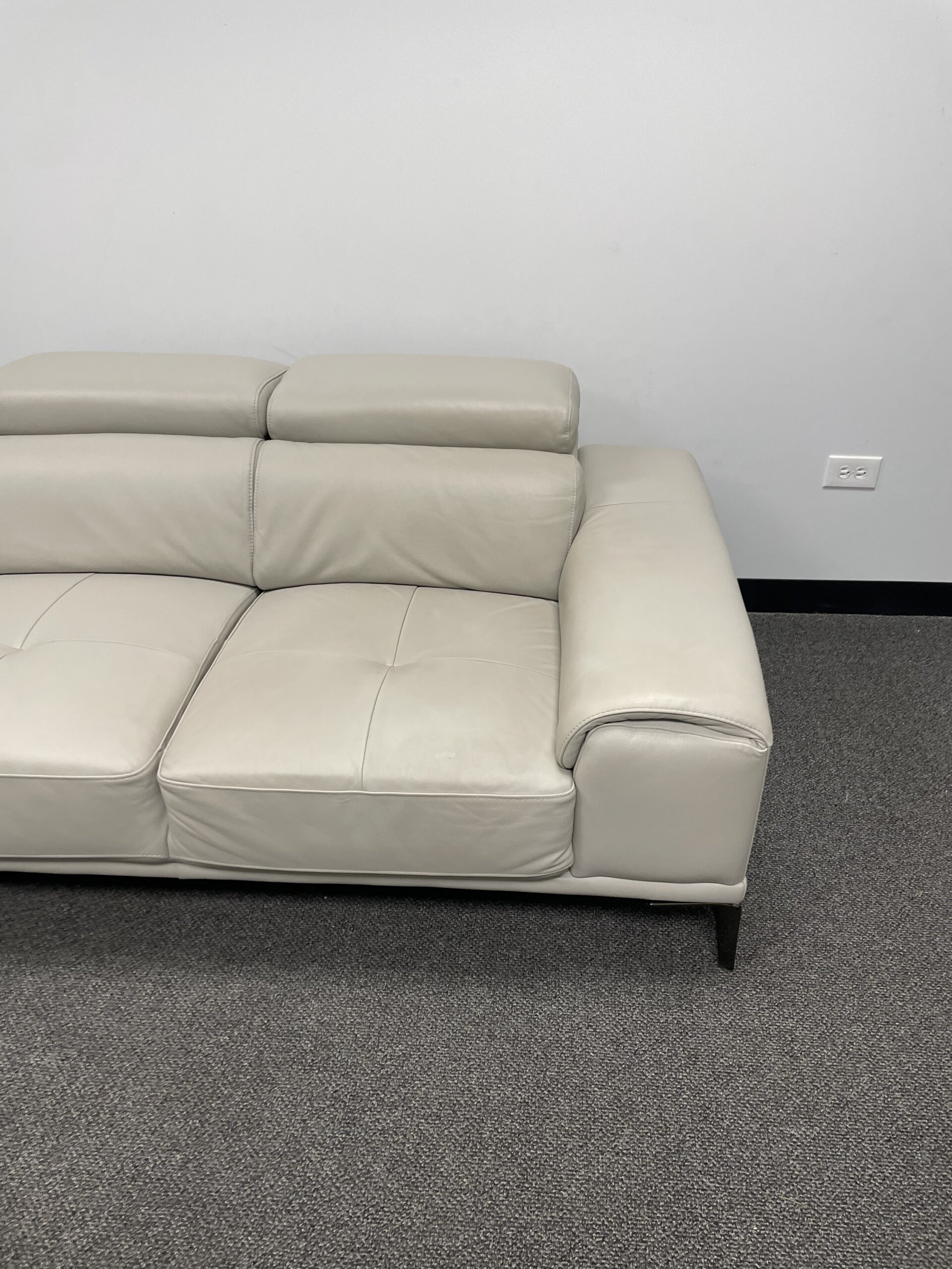 Kimora Top Grain Leather Sofa and Loveseat Set - Photo 7