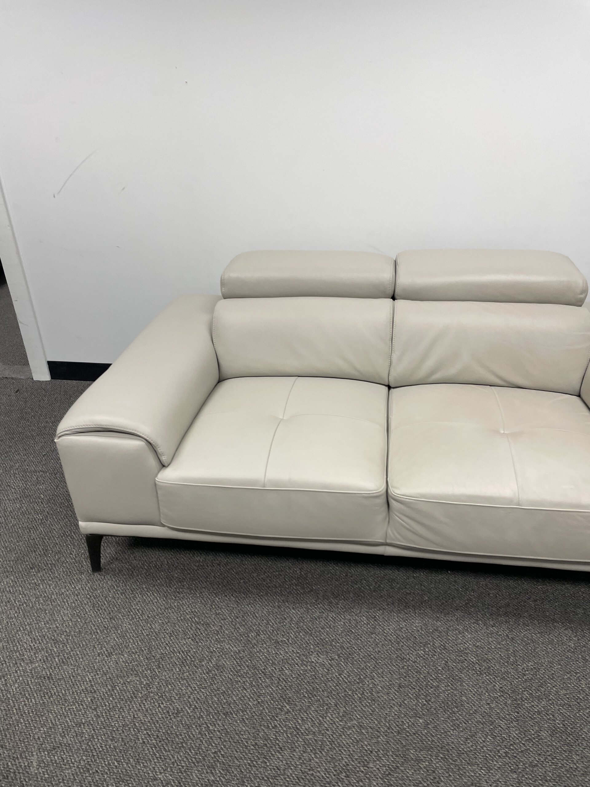 Kimora Top Grain Leather Sofa and Loveseat Set - Photo 8