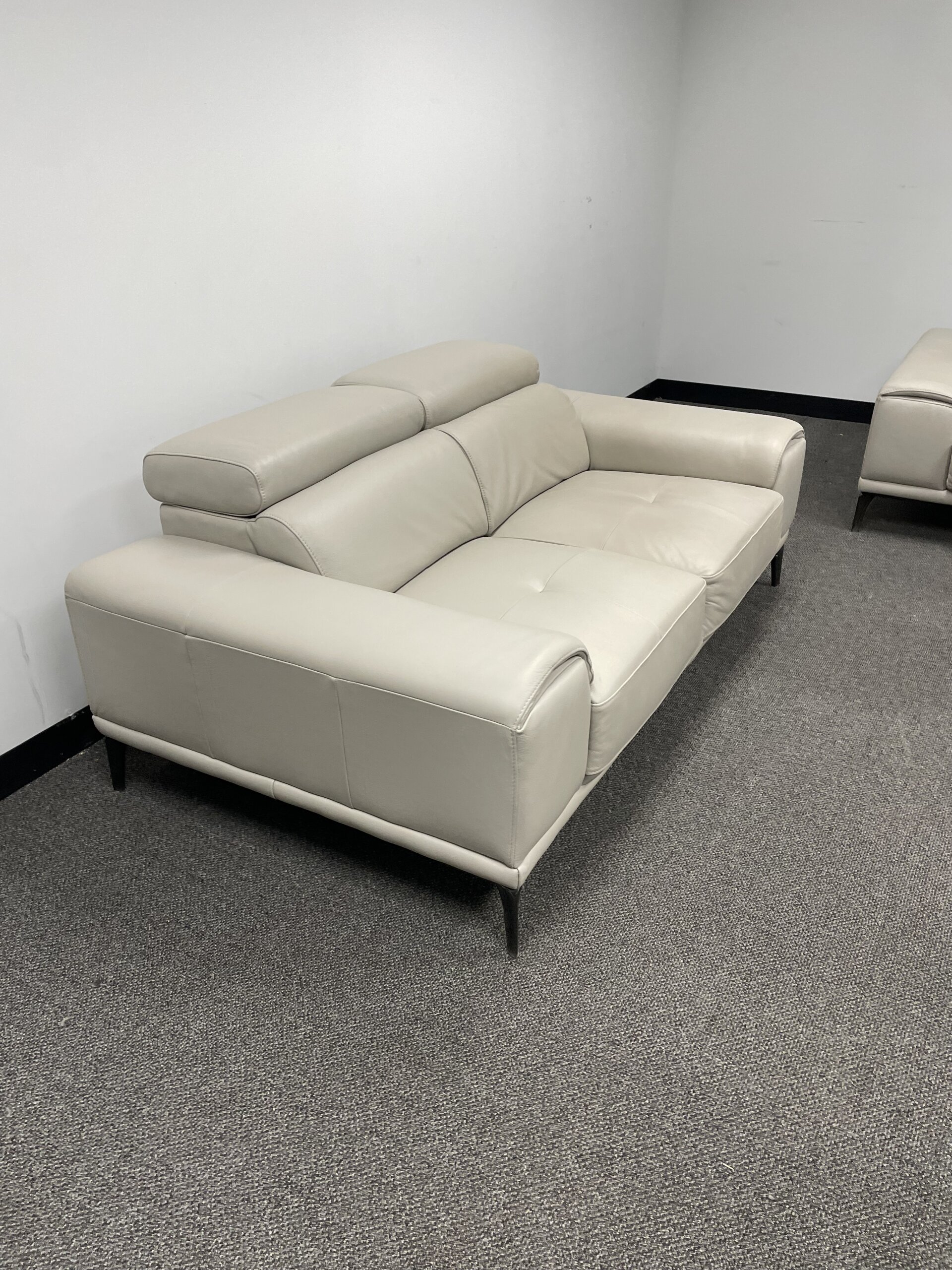 Kimora Top Grain Leather Sofa and Loveseat Set - Photo 9