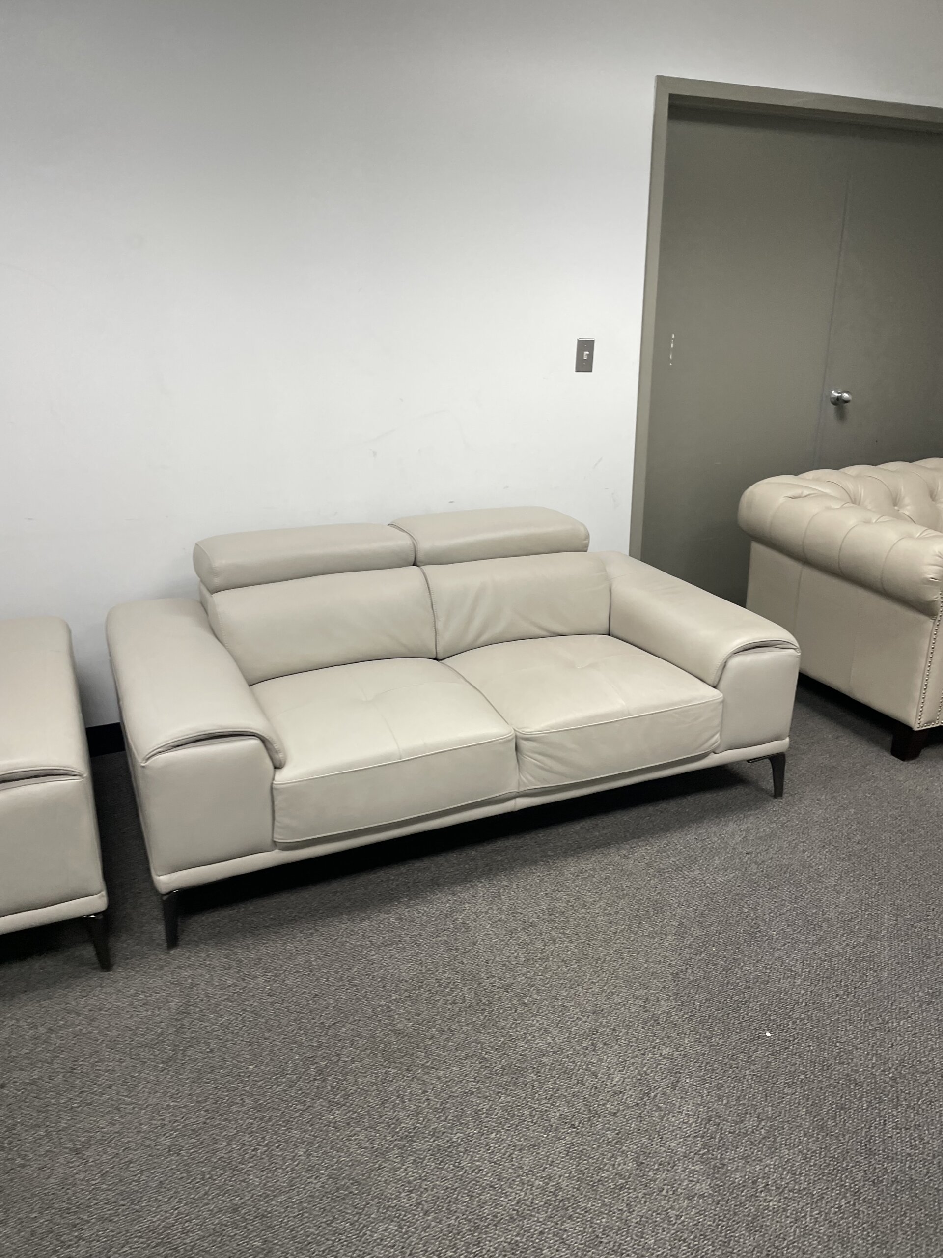 Kimora Top Grain Leather Sofa and Loveseat Set - Photo 10