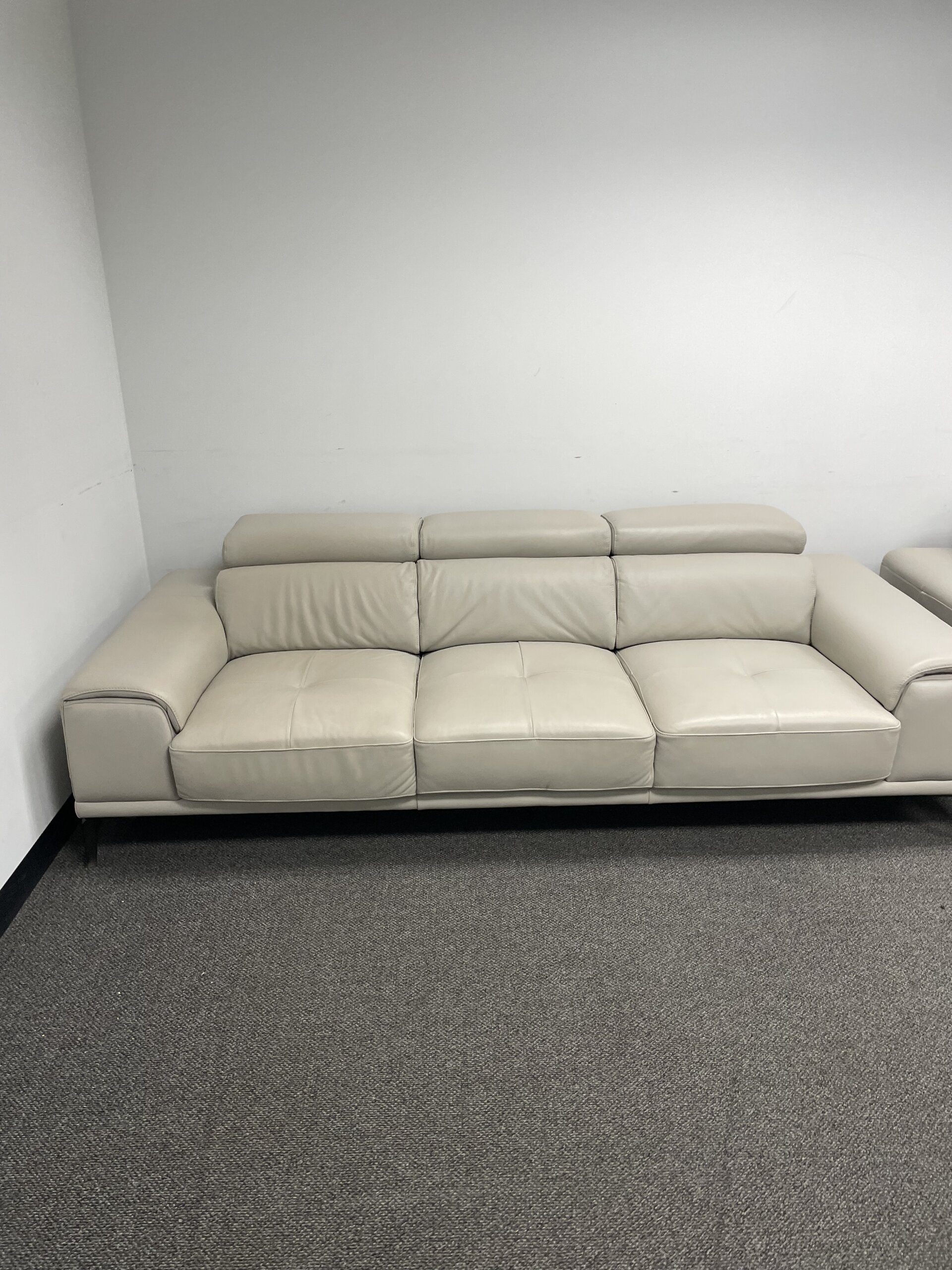 Kimora Top Grain Leather Sofa and Loveseat Set - Photo 11