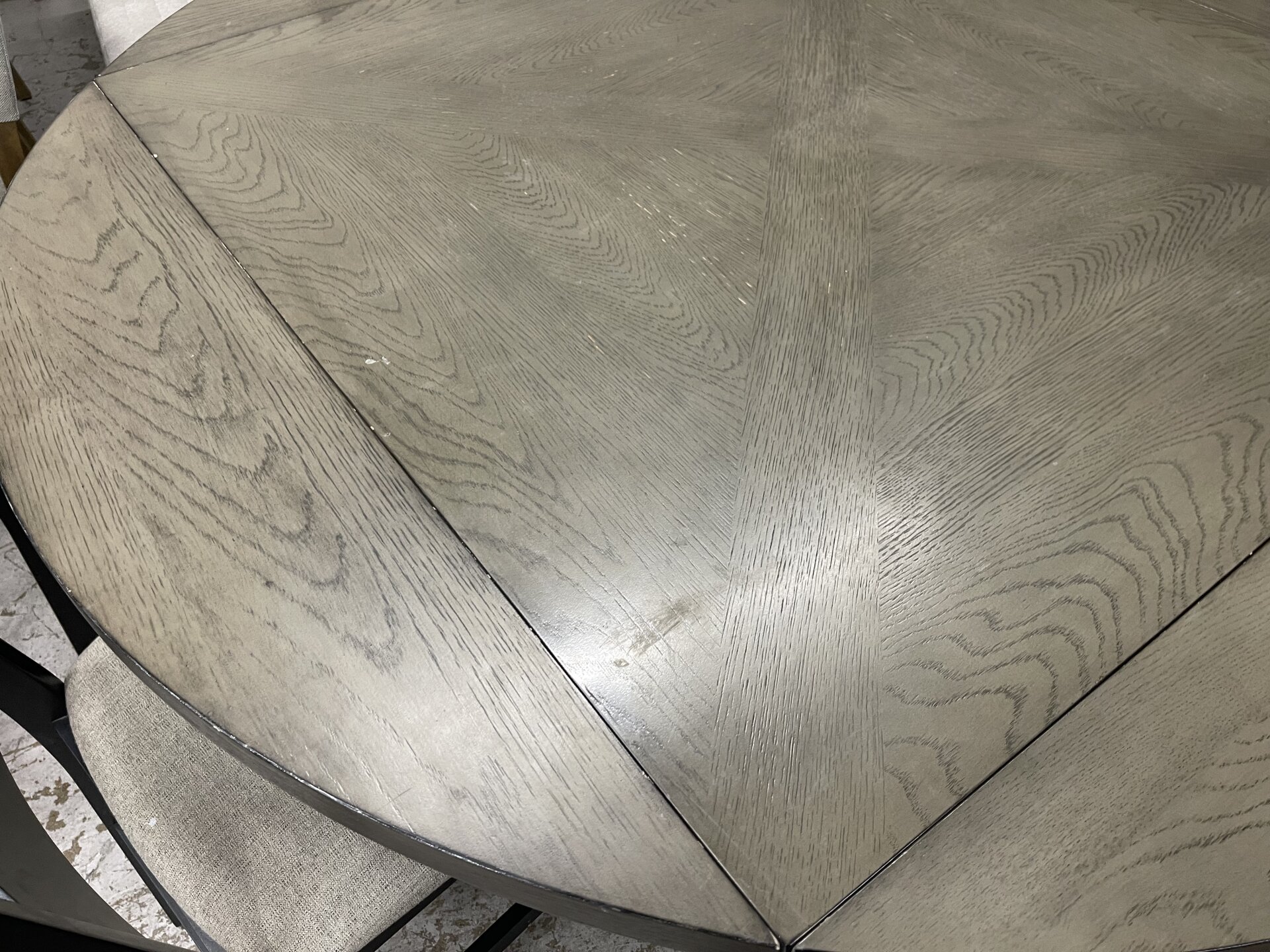 Easton 7-piece Square to Round Counter Height Dining Set - Photo 2