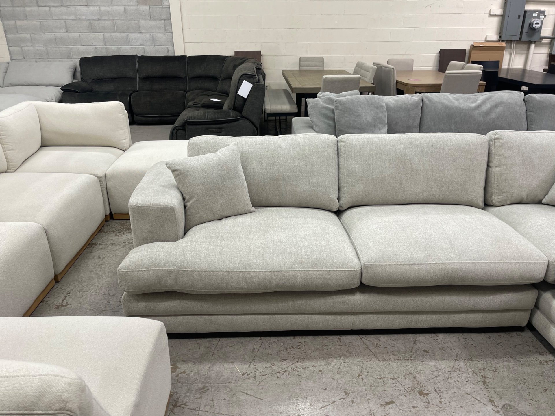 Derry Fabric Sectional (2-piece) - Photo 4
