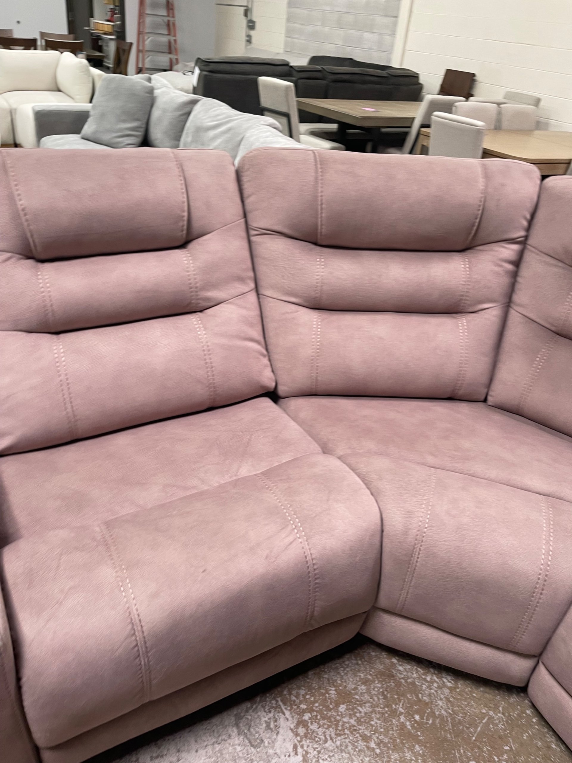 Barcalounger Carmelo Fabric Power Reclining Sectional with Power Headrests - Photo 9