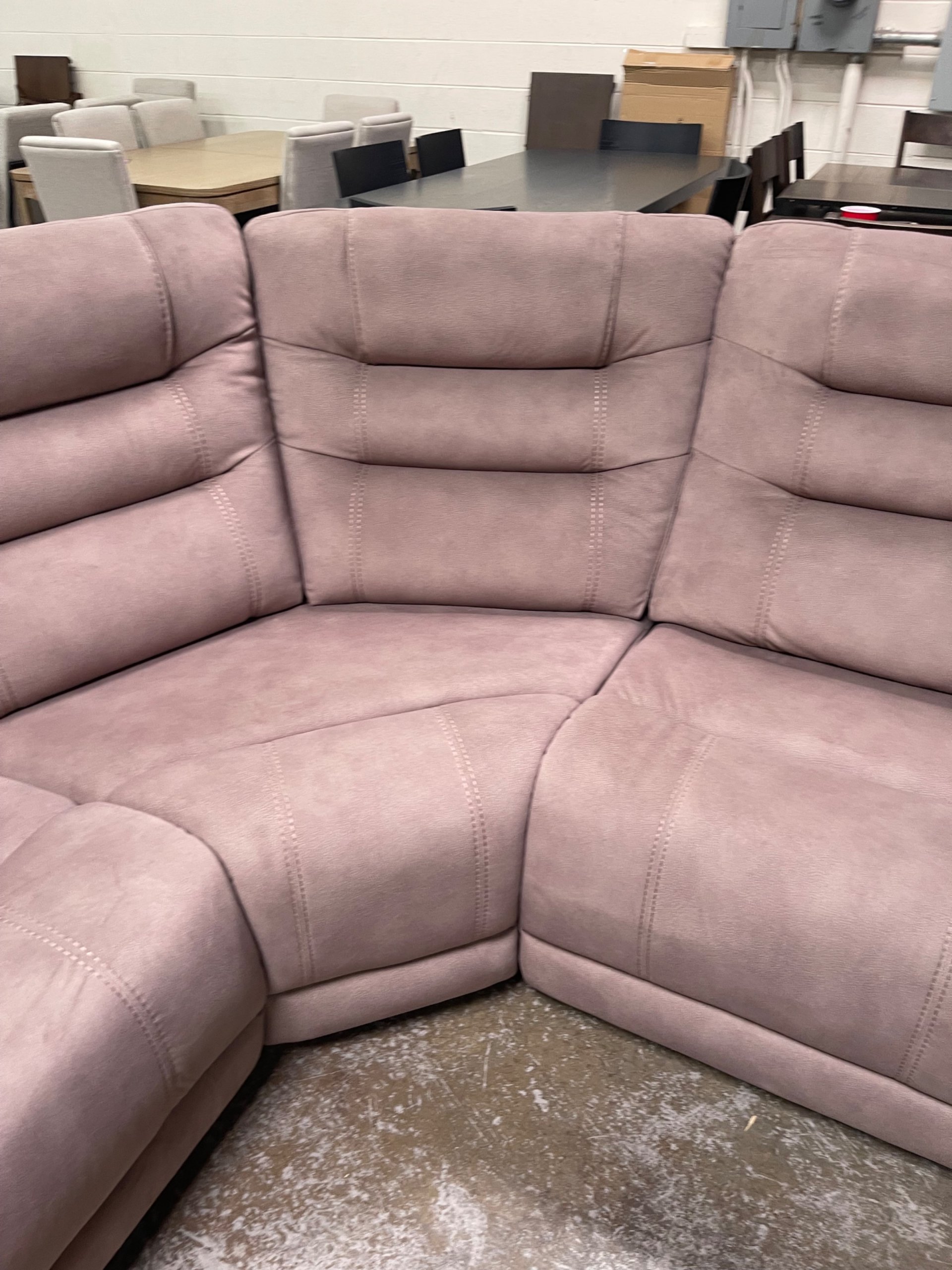 Barcalounger Carmelo Fabric Power Reclining Sectional with Power Headrests - Photo 10