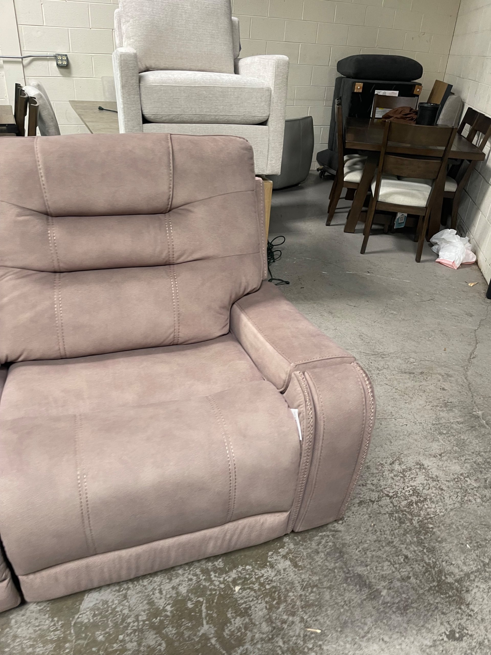 Barcalounger Carmelo Fabric Power Reclining Sectional with Power Headrests - Photo 12