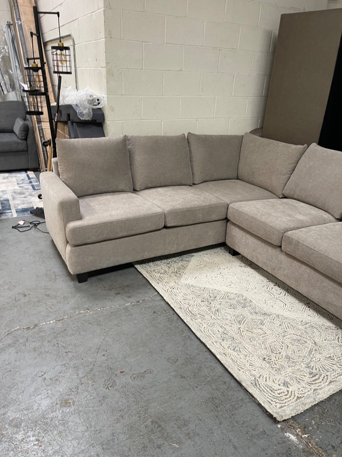 Sonia Fabric Sectional - Photo 2