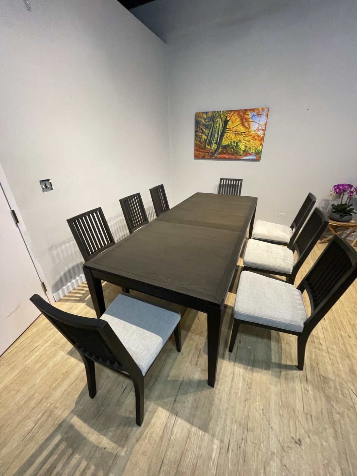 Reed 9 Piece Dining Table Set - Image 4