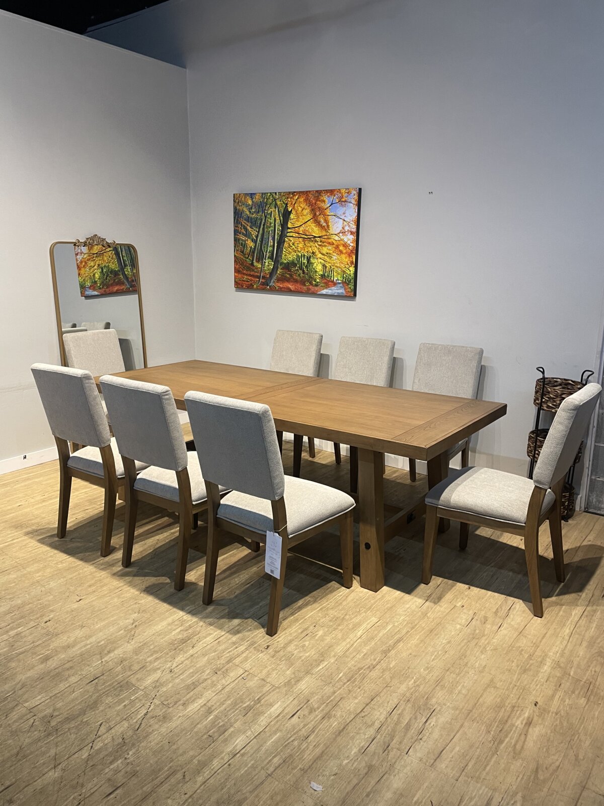 Graham 9 Piece Dining Table Set - Image 2