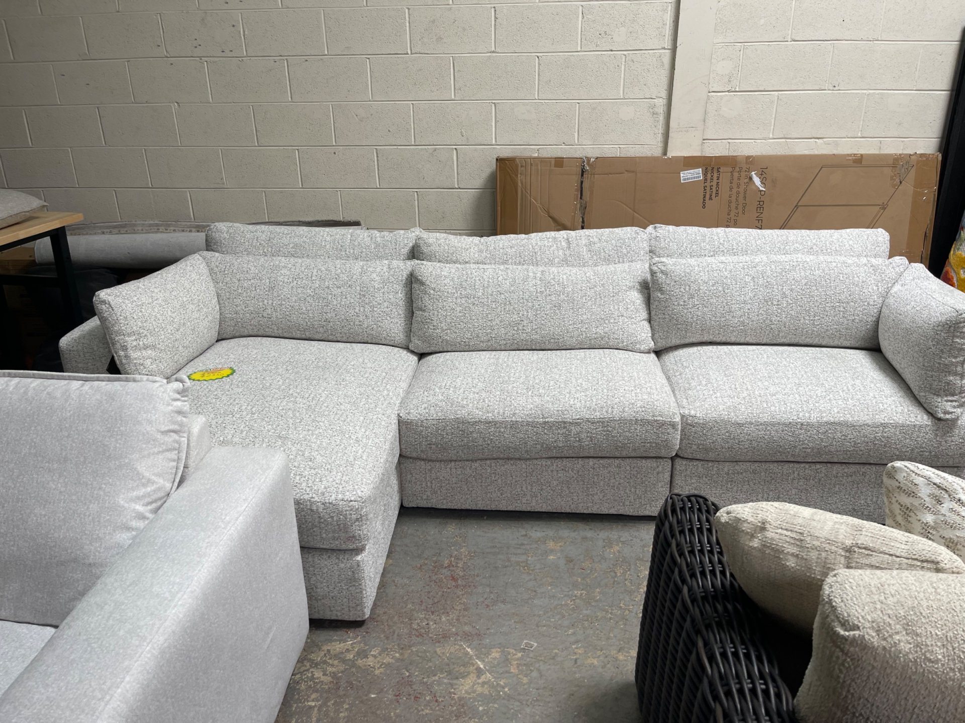 Ashbourne Estate 3-Piece Sectional Sofa