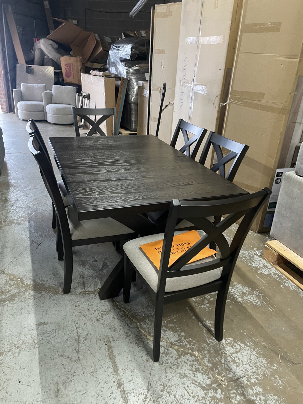 Westen Dining Table And 6 Chairs - Image 2