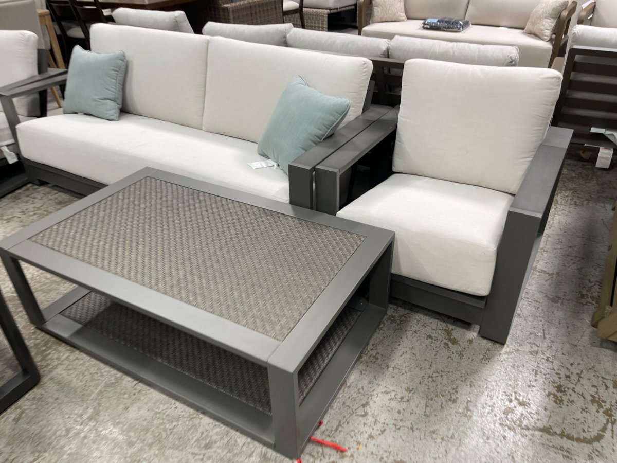 Veranda Classics Milan 4-piece Deep Outdoor Patio Seating Set - Image 2