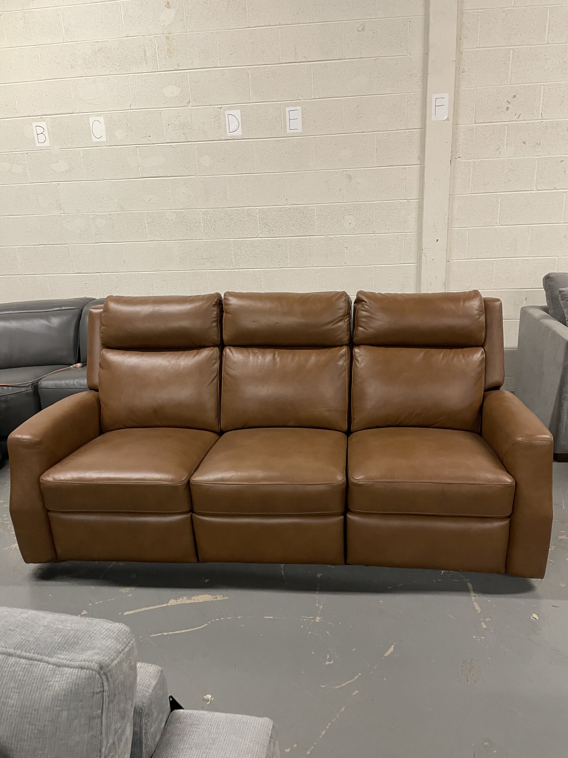 Thorton Leather Power Reclining Sofa