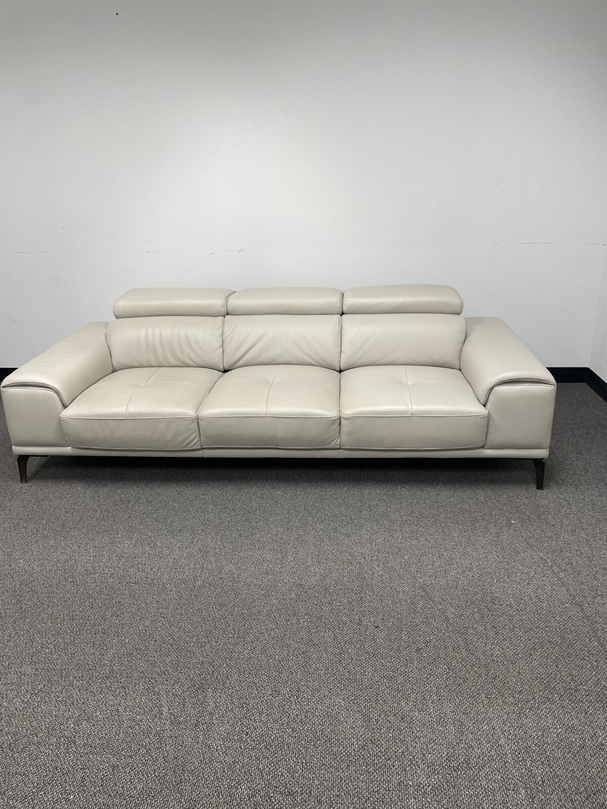 Kimora Top Grain Leather Sofa And Loveseat Set - Image 3