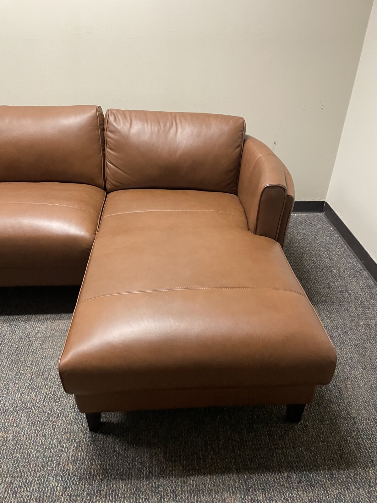 Antilles 2 Piece Leather Sectional - Image 2