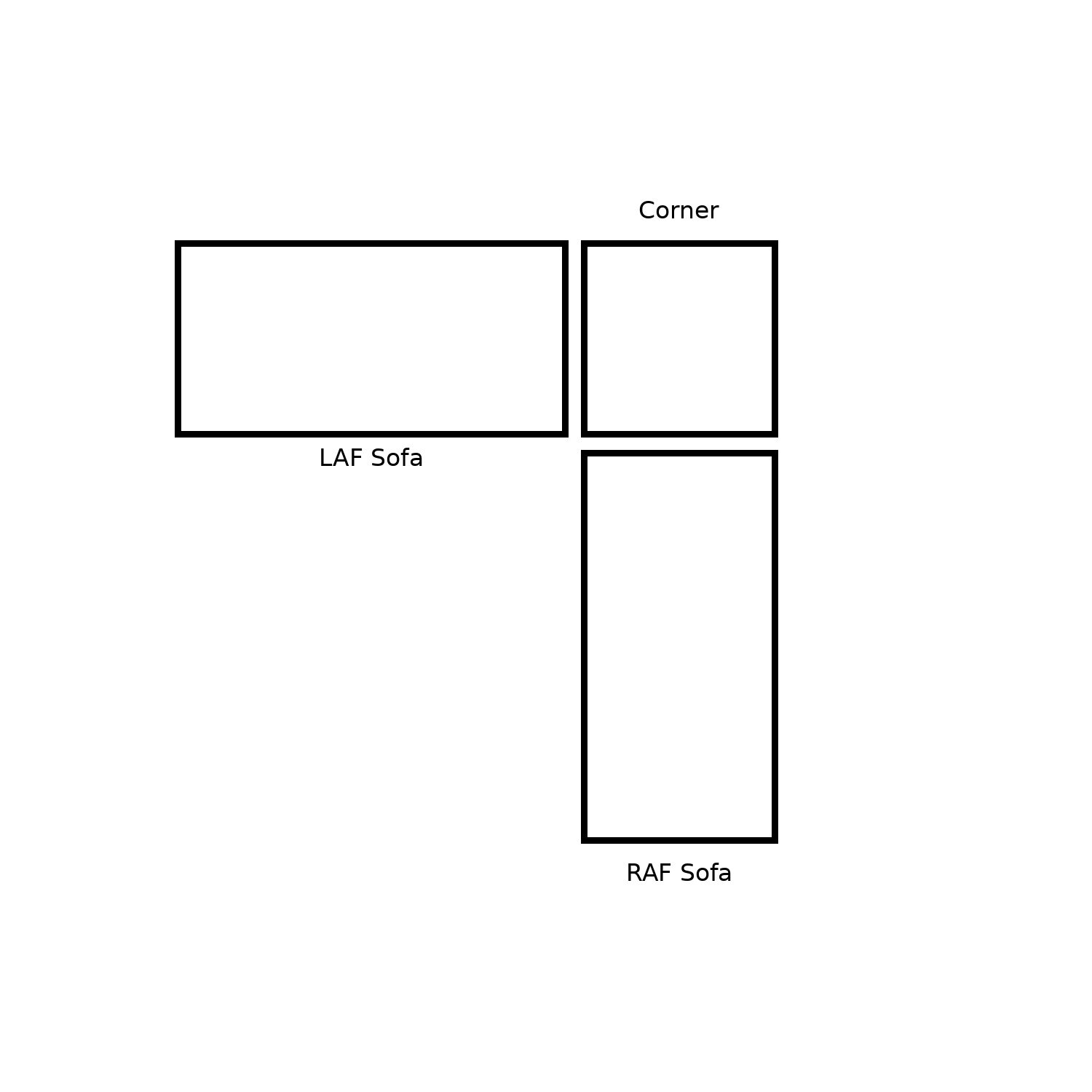 Jackson Turner Corner Sectional with Optional Ottoman, Beige - Alternate Configuration