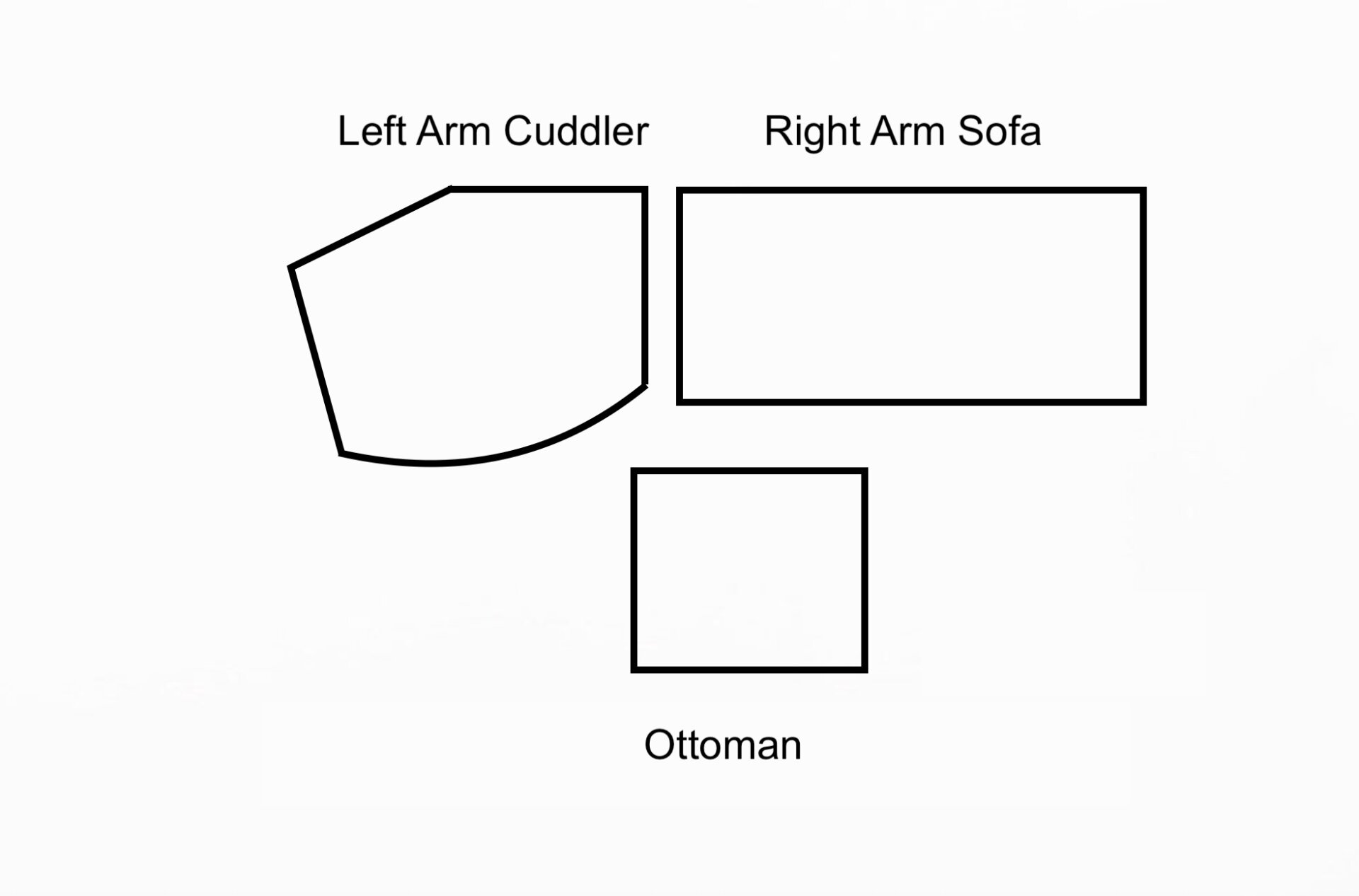 Jackson Turner 2-Piece Left Facing Sectional With Ottoman, Beige