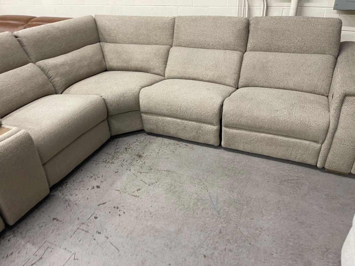 Palisade Fabric Power Reclining Sectional with Power Lift Headrests - Image 2
