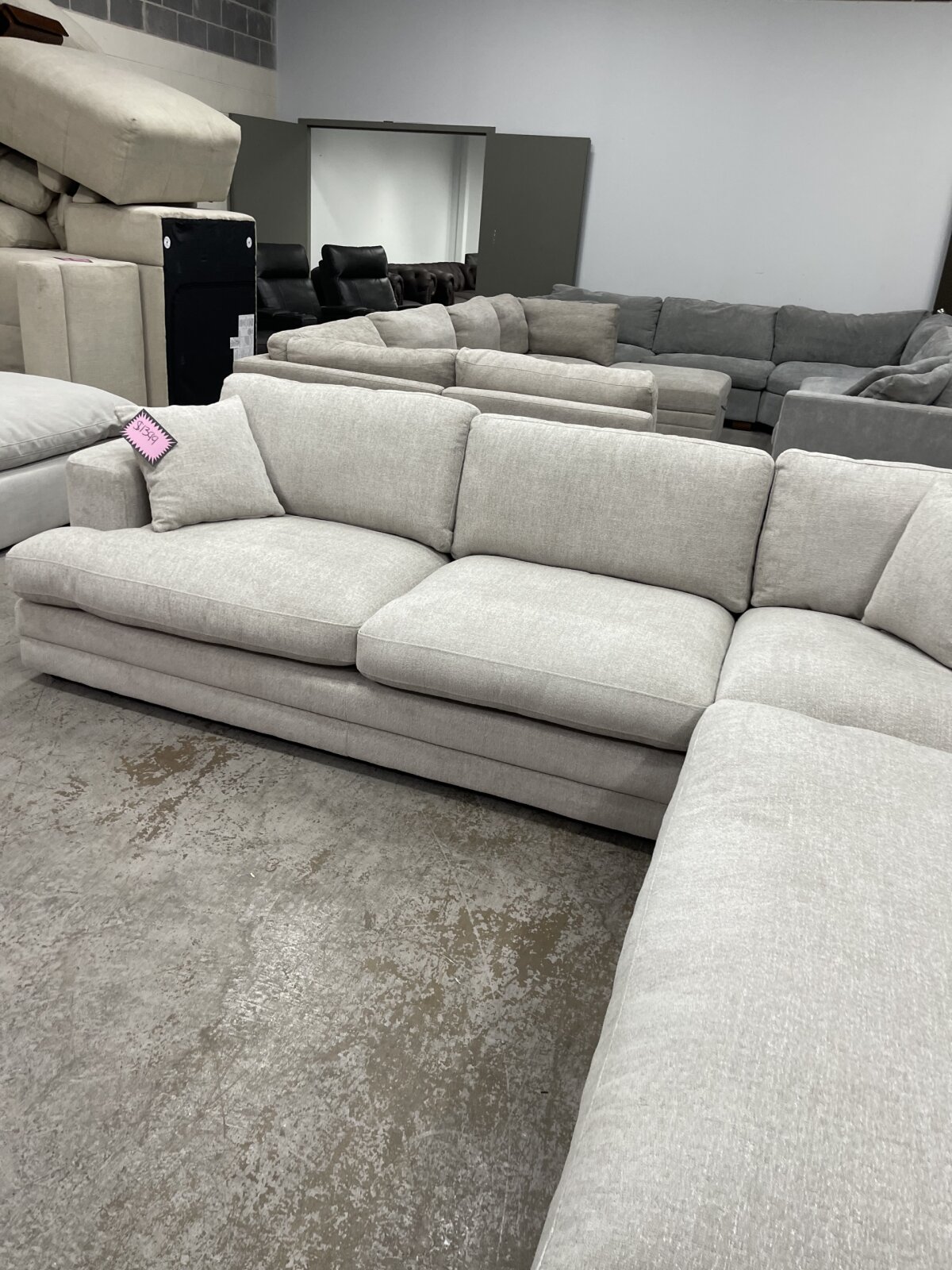 Derry Fabric Sectional - Image 3