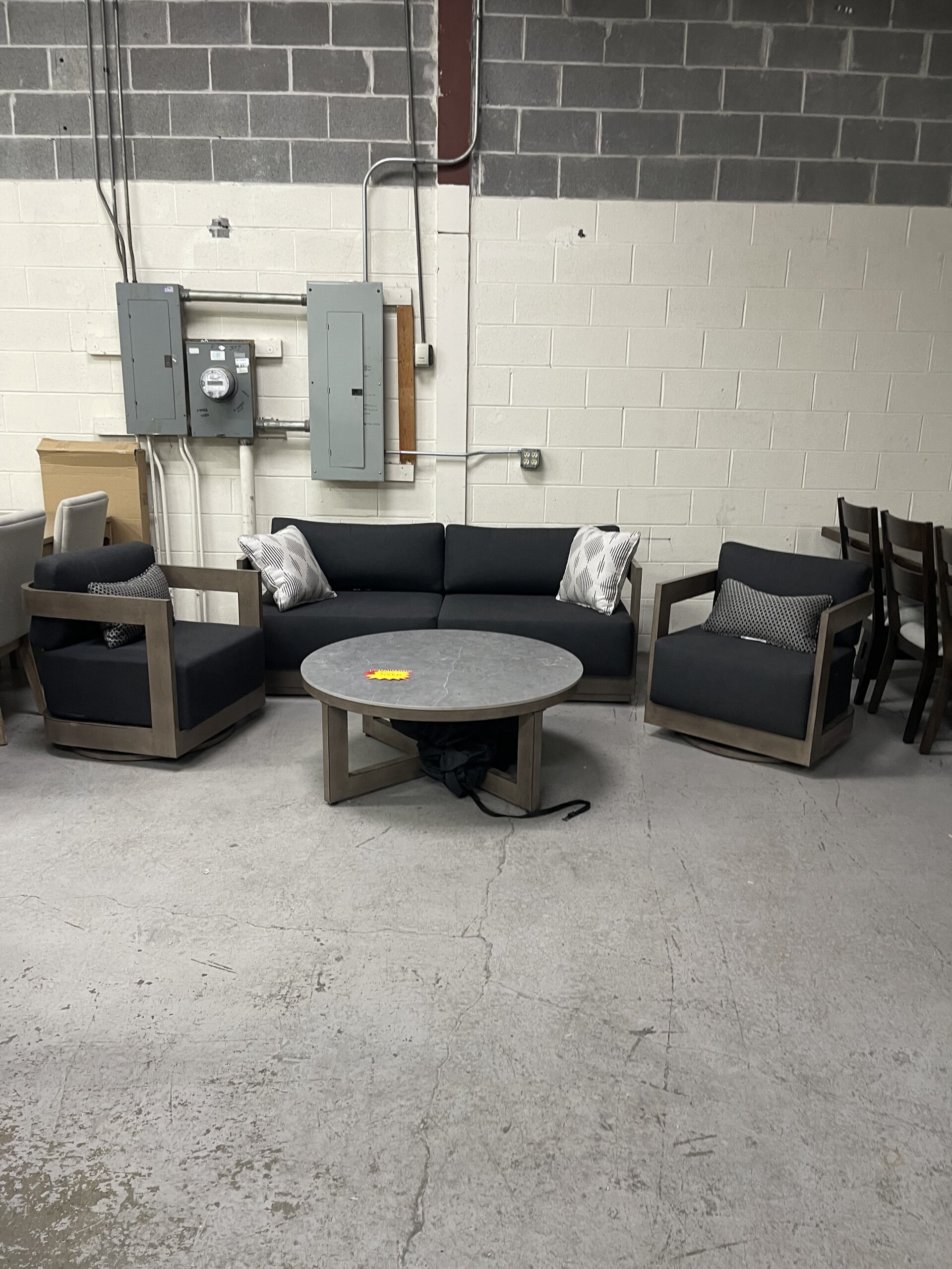 Agio Menorca 4-piece Outdoor Patio Deep Seating Set