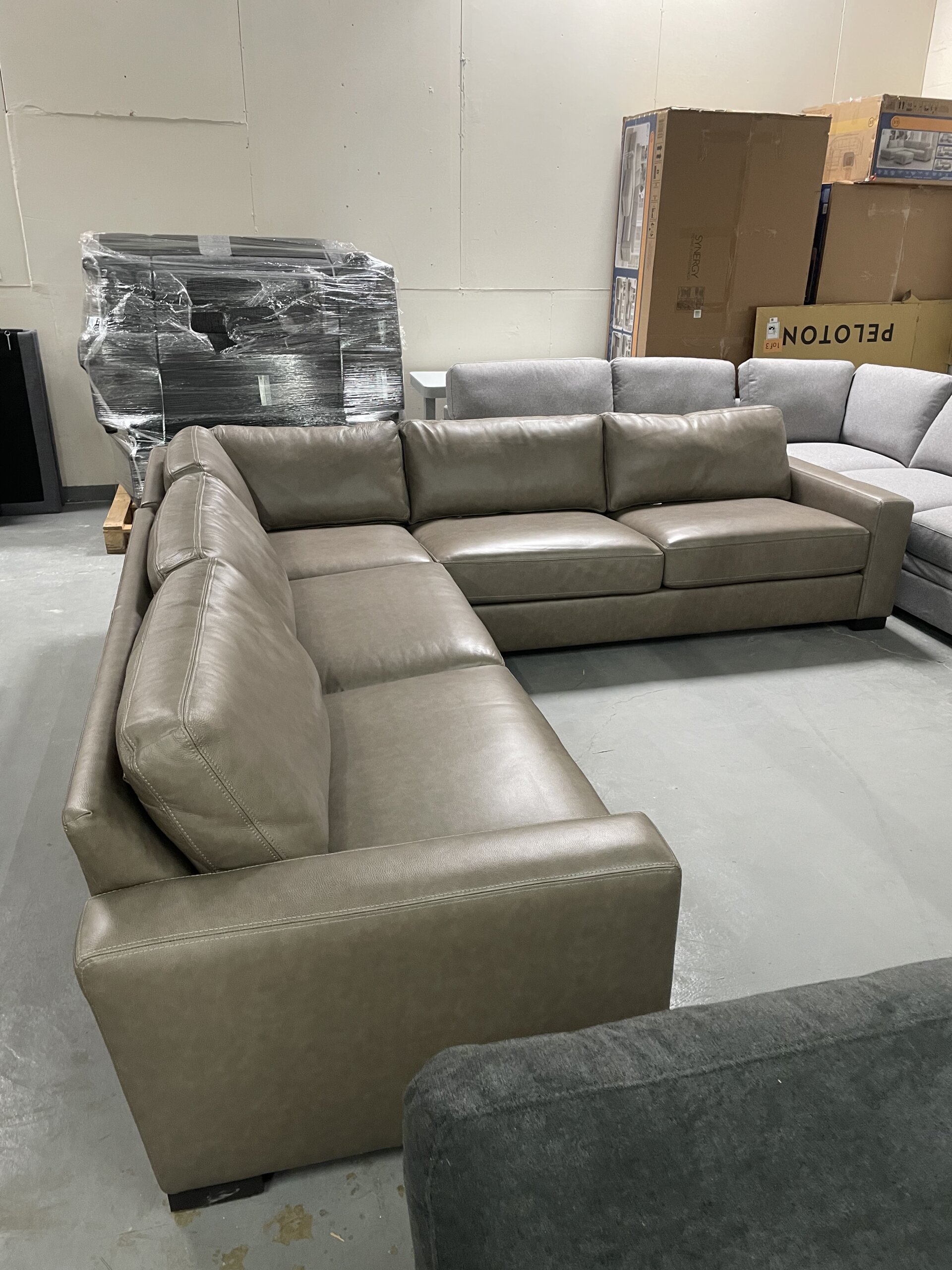 Tayler Leather Sectional
